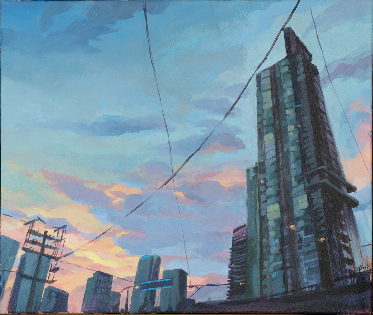 2025 Acrylic on canvas, 20x24". $500