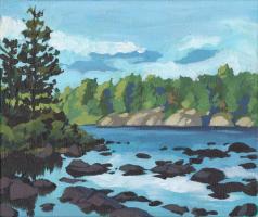 stoplog_lake_paintingsmall Image