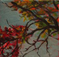 tiny_fall_leaves_acrylic Image